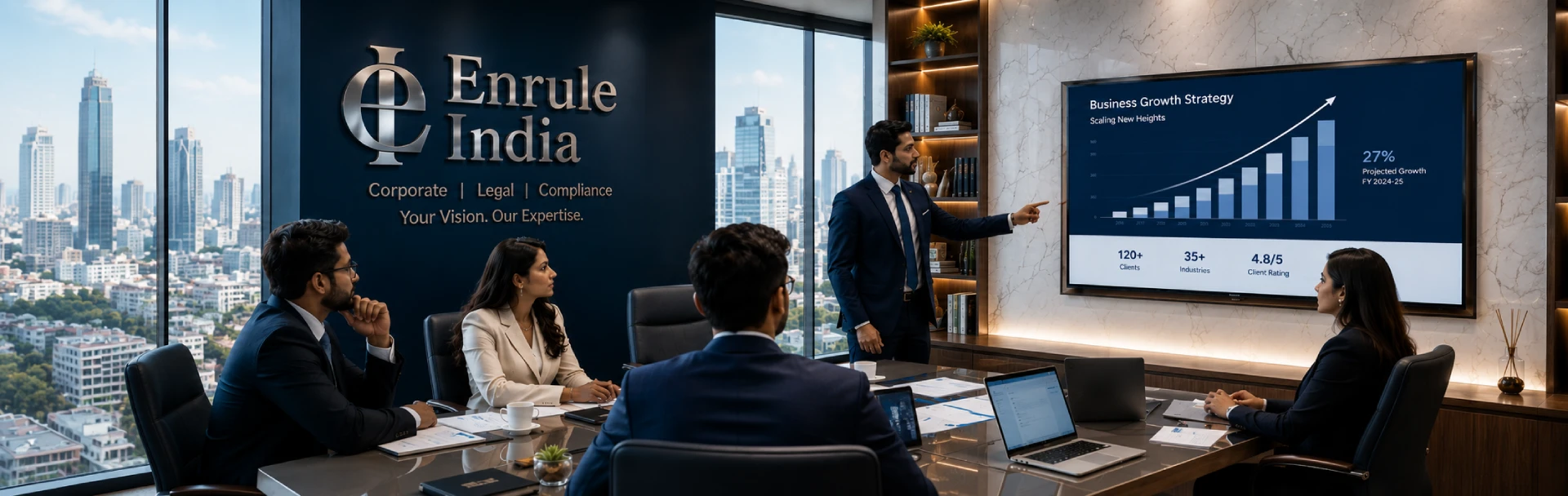 Company formation and business setup services in UAE and India - Enrule India